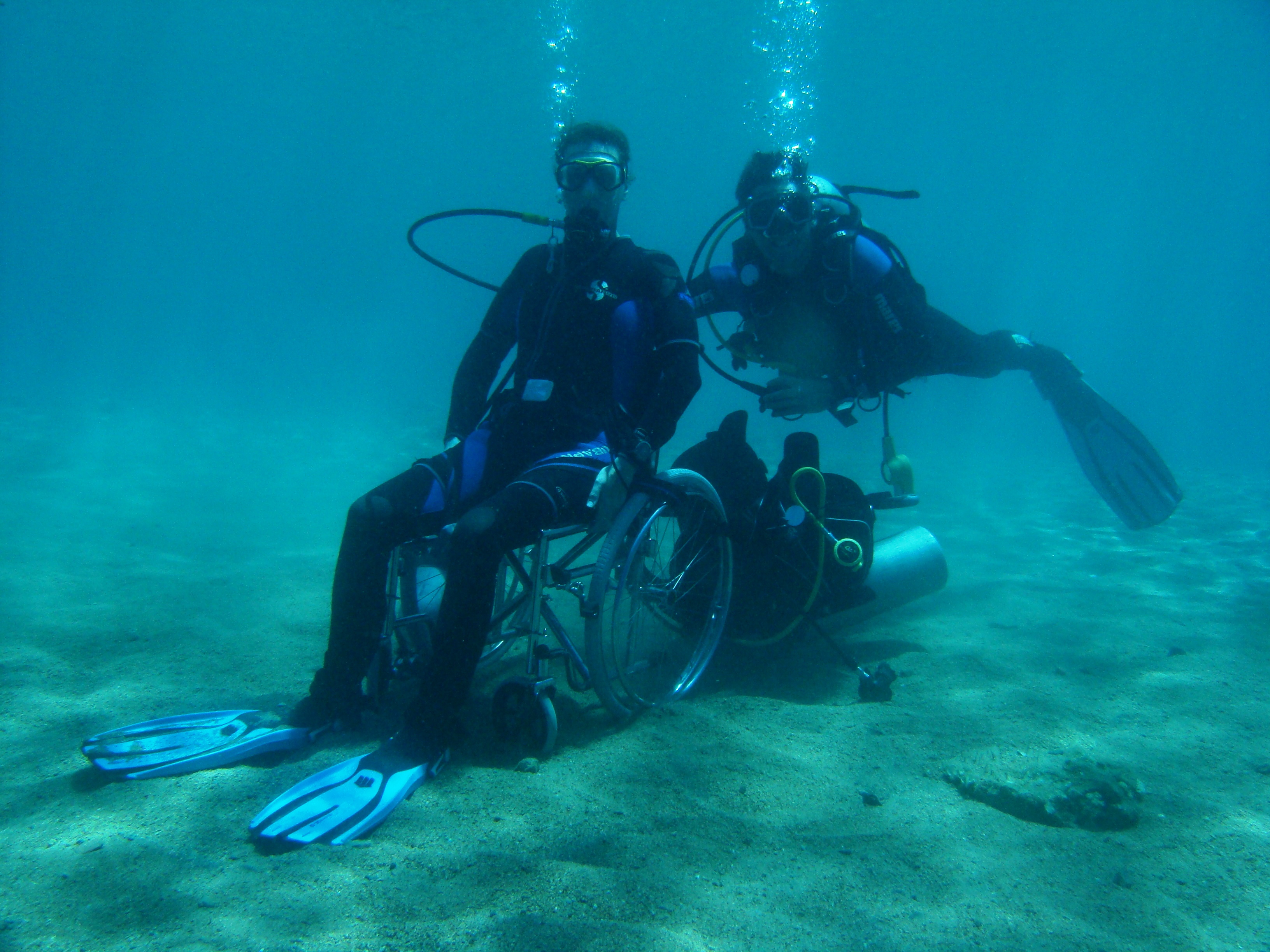 Diving with Disabilities in the Red Sea