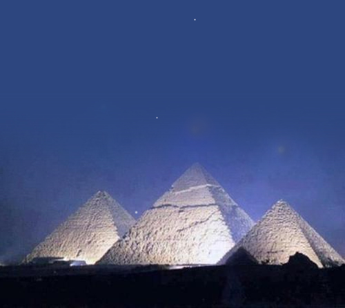 egypt pyramids planets align