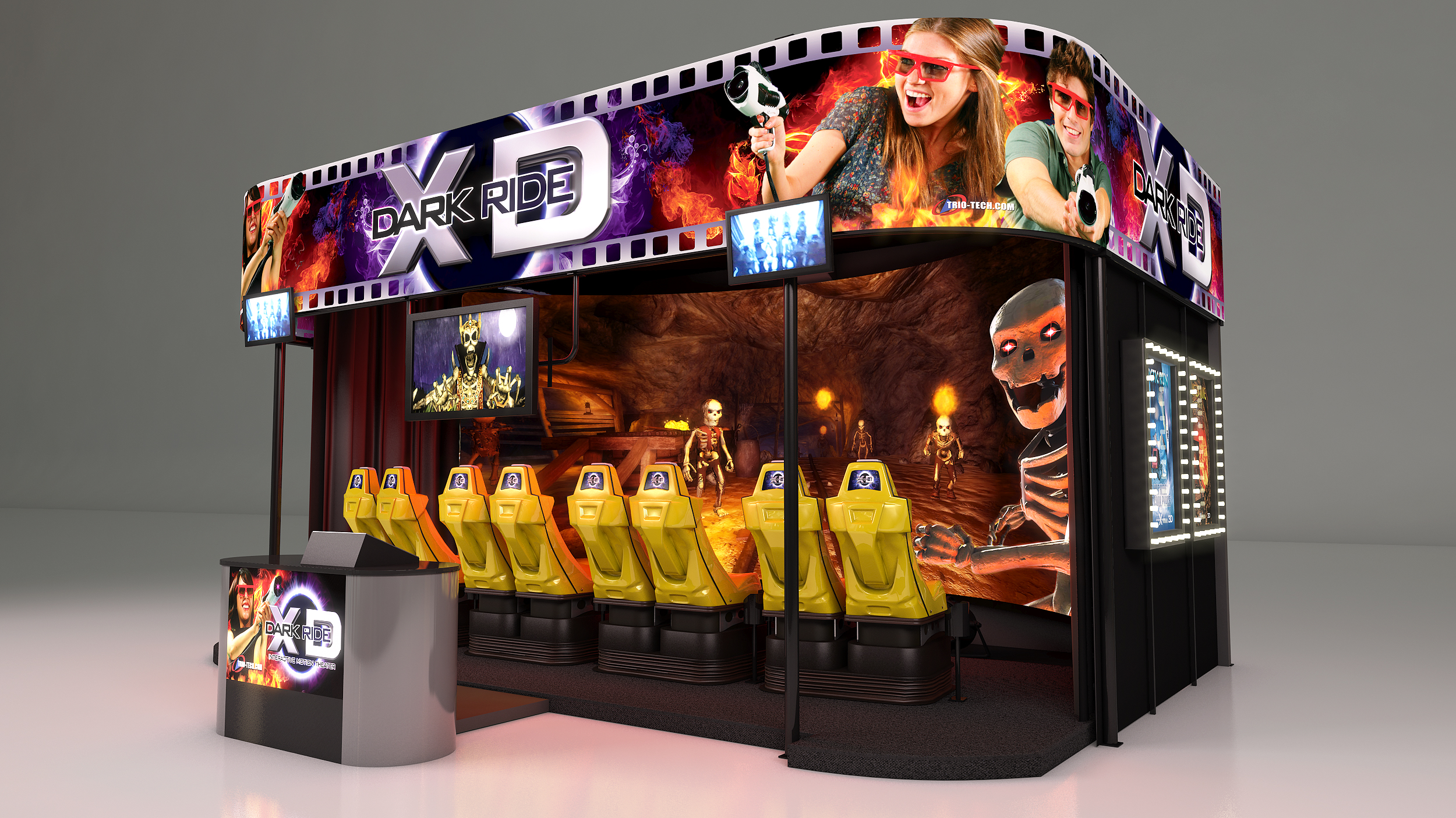 Xtreme 7d dark rides