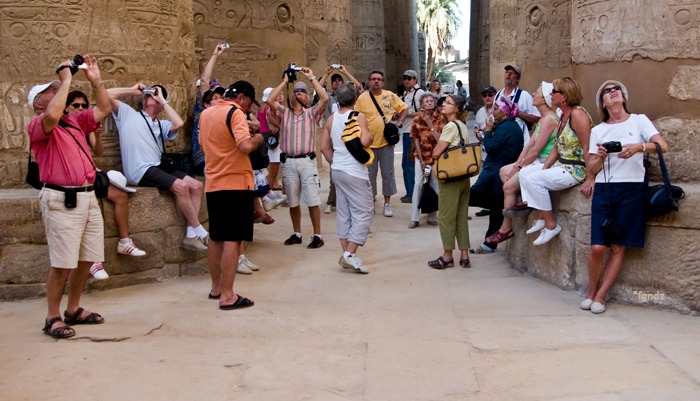 tourists