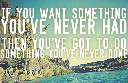 never