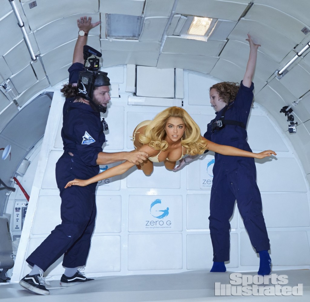 Viral Visual Kate Upton In Zero Gravity 7486