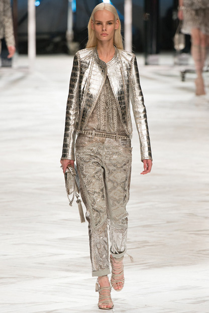 roberto cavalli metallic