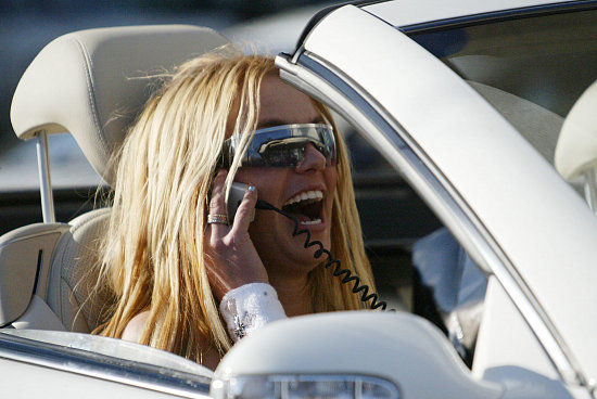 Britney Spears Eats Fast Food