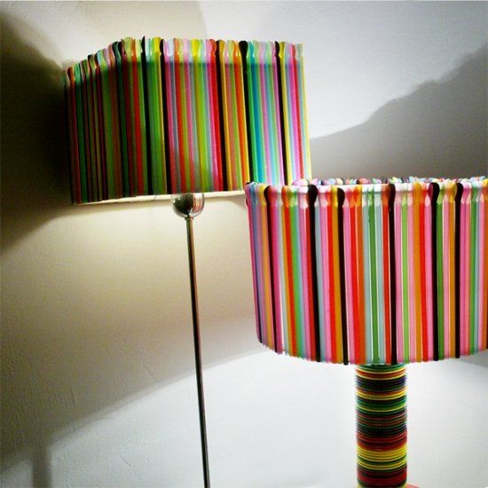 Creative-DIY-Plastic-Cup-Idea-with-DIY-Plastic-Cups-Straws-Lamps-Use-Low-Heat-Wattage-Bulbs