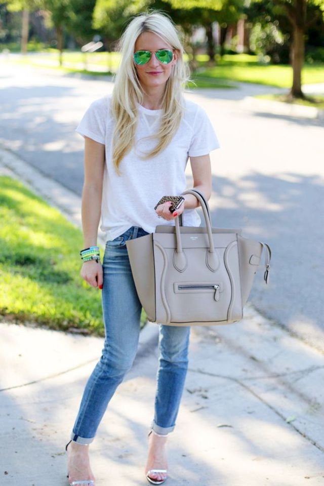 101 Different Ways to Wear a White T-Shirt