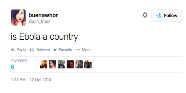 Ebola-Tweet