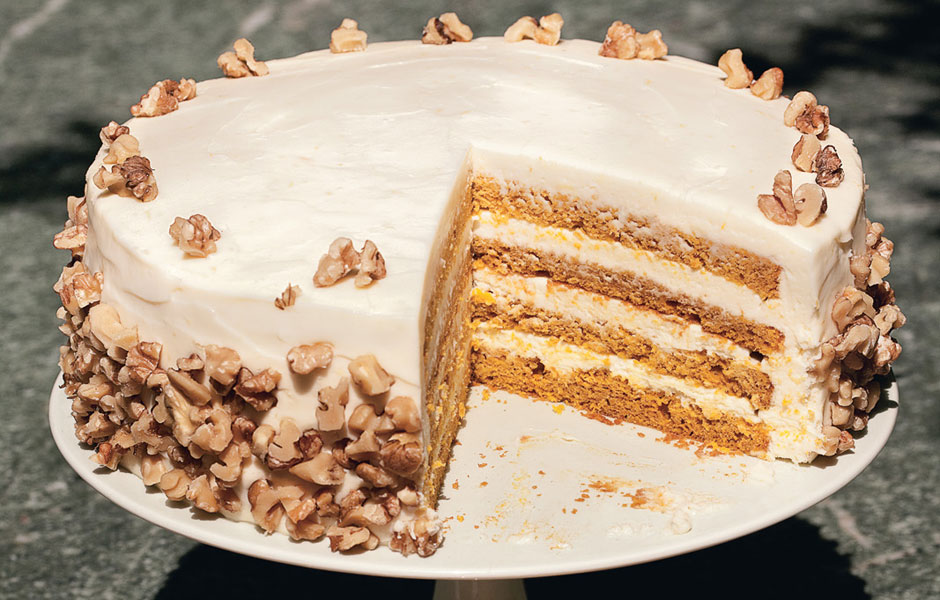 four-layer-pumpkin-cake-with-orange-cream-cheese-frosting