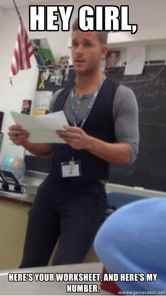 Hot Teacher Guy