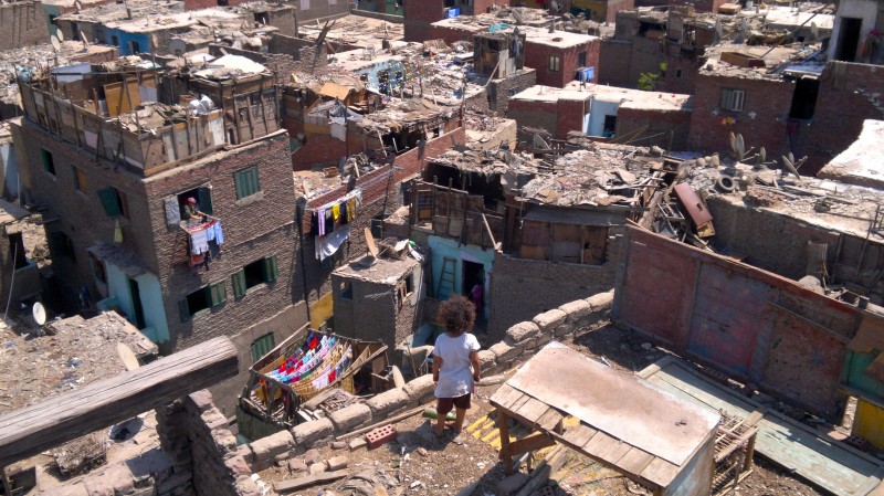 Ezbet Abu Qarn, one of Cairo's informal settlements. (Manal ElShahat)