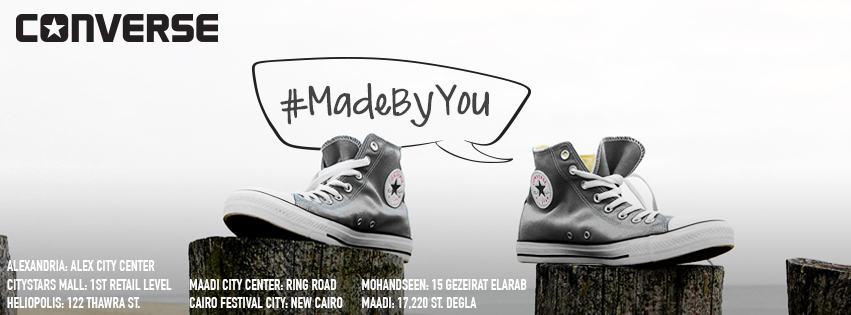 Converse Egypt Gets Creative From Where They Stand - Scoop Empire