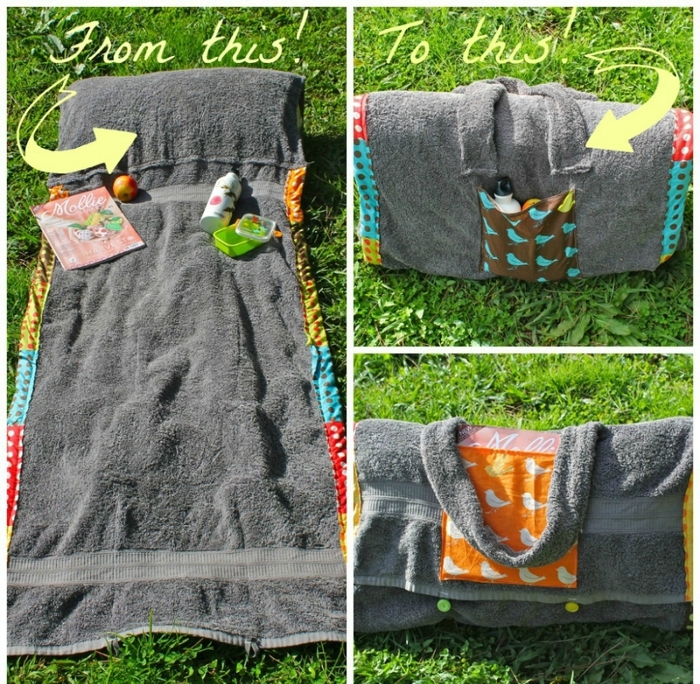 beach-towel-blanket-diy-tote-bag-summer-project