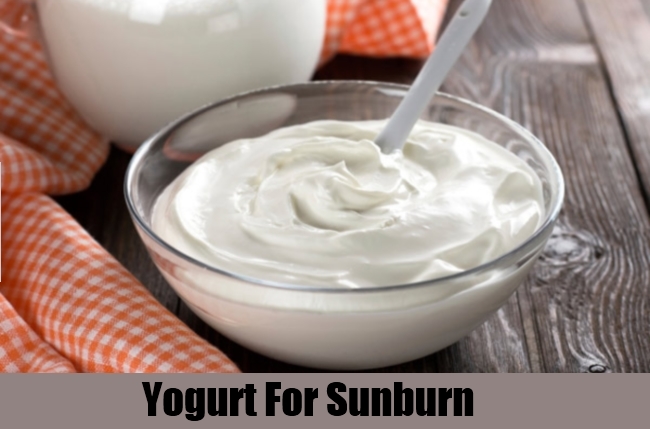 Yogurt-For-Sunburn