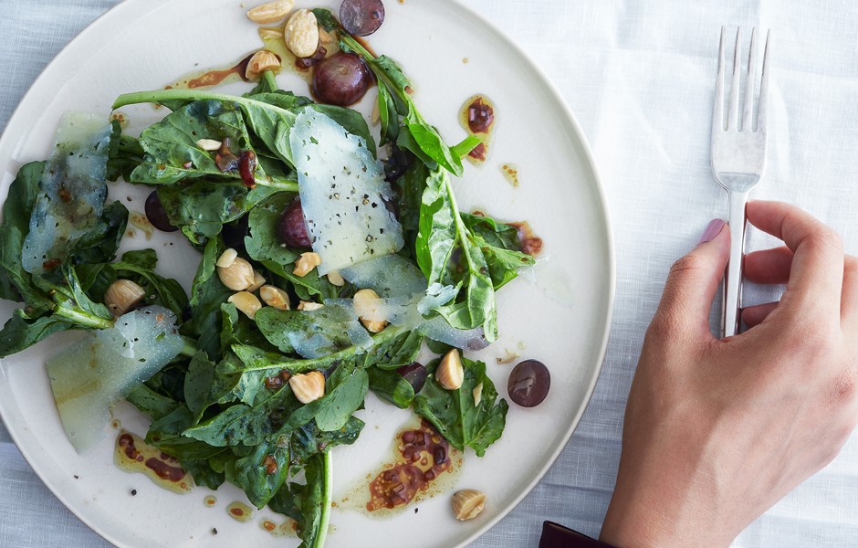 arugula-grape-and-almond-salad-with-saba-vinaigrette-940x600