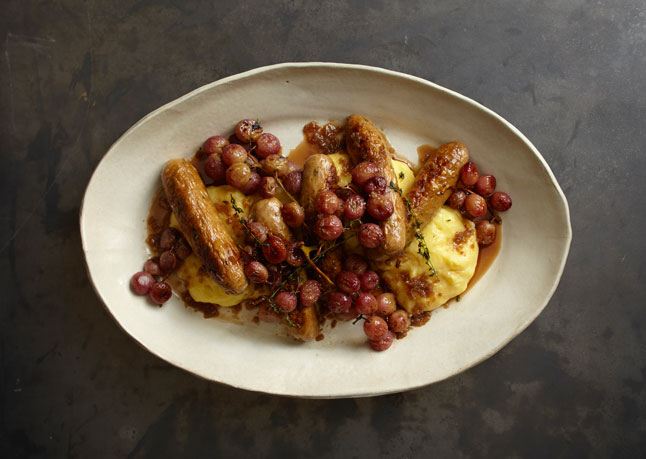 creamy-polenta-with-sausages-and-roasted-grapes-646