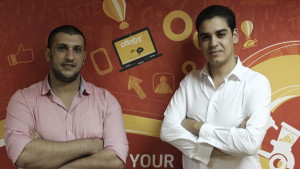 Walid Saadany (l) and Khalid Bouassida (r)