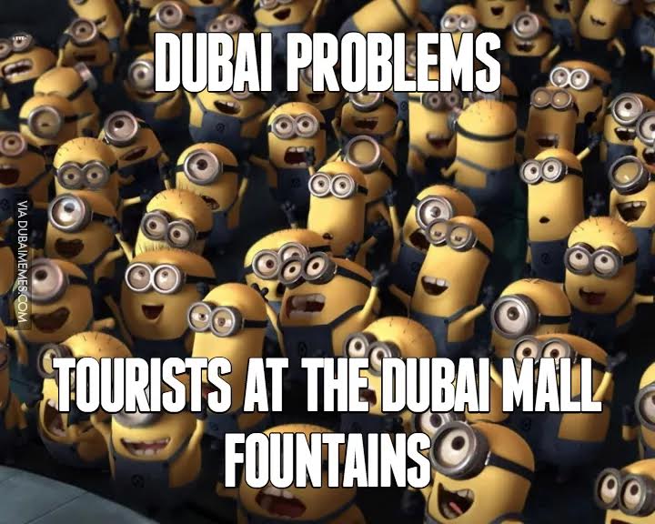 trip to dubai meme