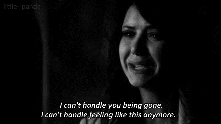 handling being gone