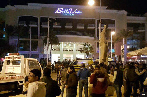 Bella Vista Hotel Hurghada Attack