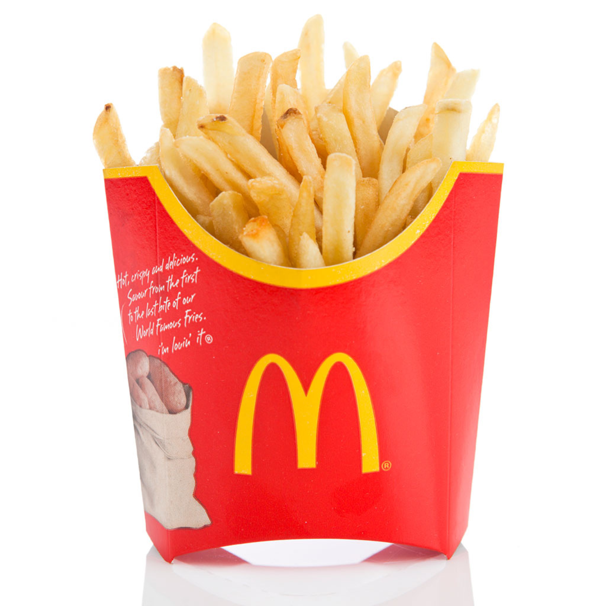 mac donald free fries for 2018