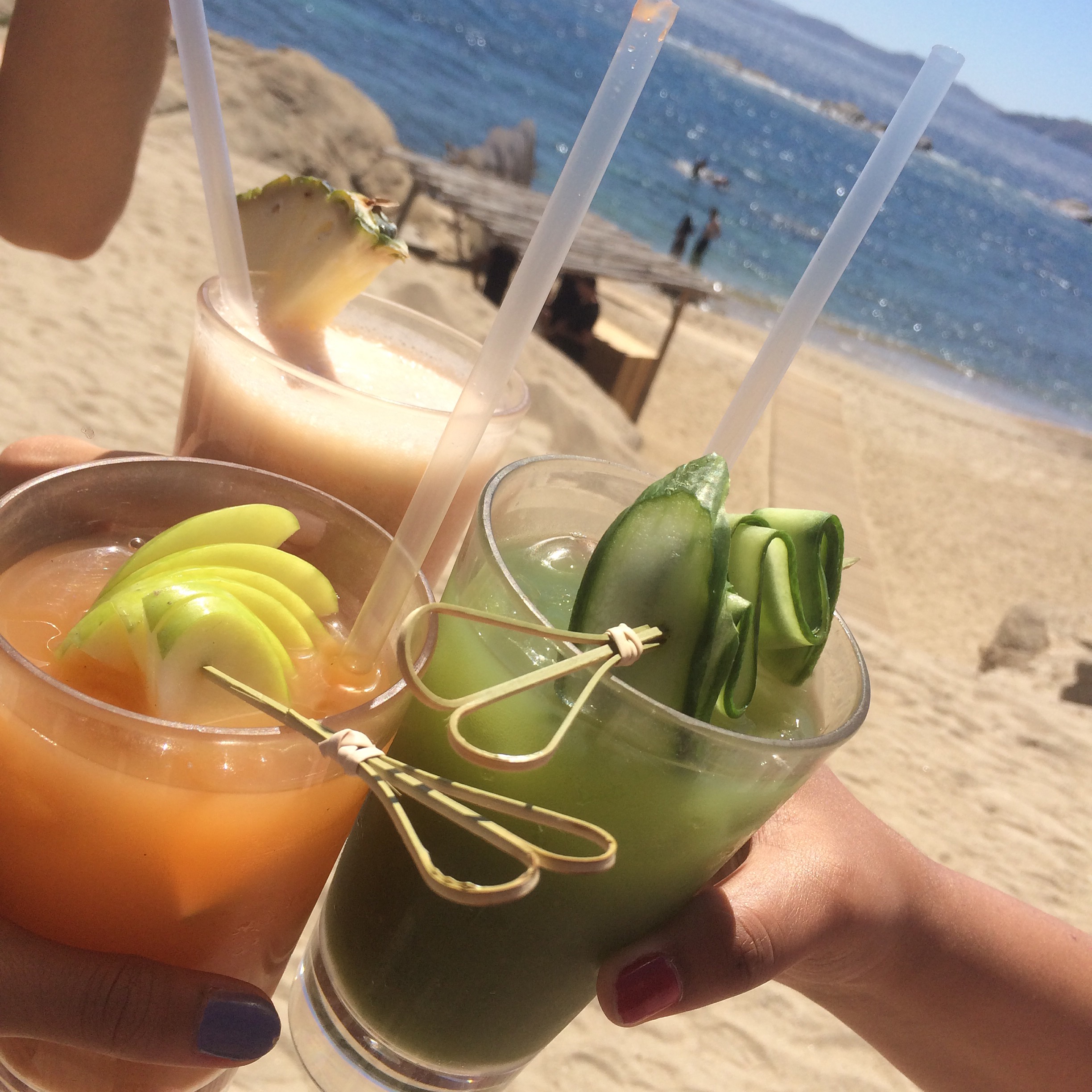 02-Cheers from Scorpios Mykonos Beach