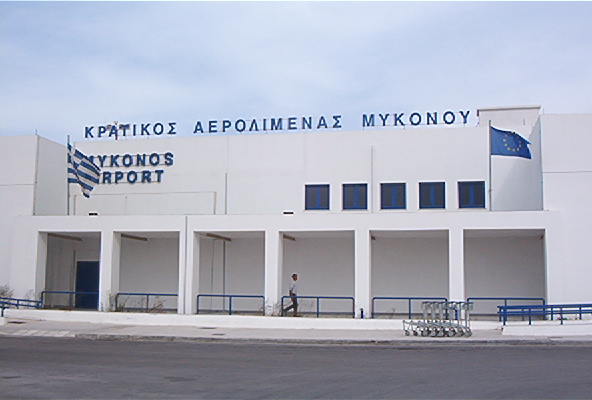 05- Mykonos Airport - Courtesy of the Internet