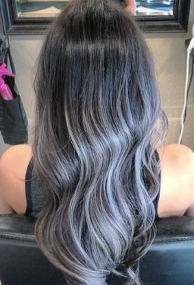 grey hair dye tumblr