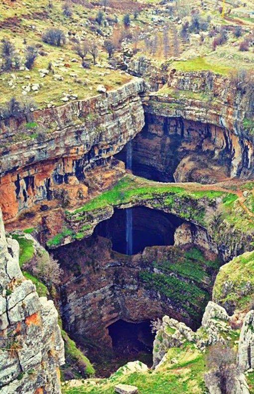 These Magical Pictures of Lebanon's Baatara Waterfall Will Make You