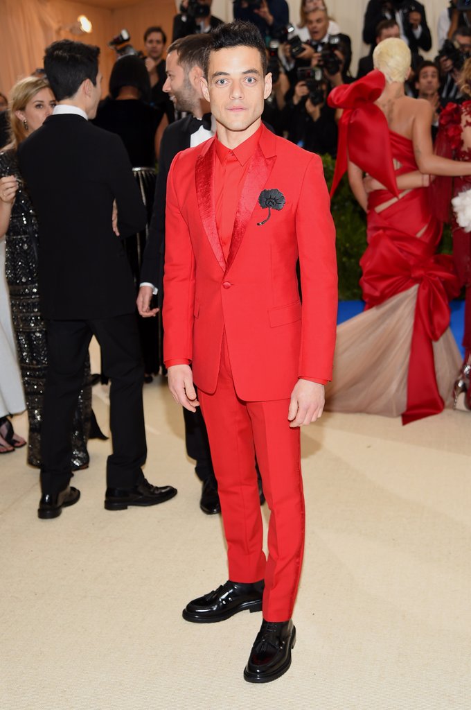 Rami Malek Looked Red Hot This Year at Met Gala 2017