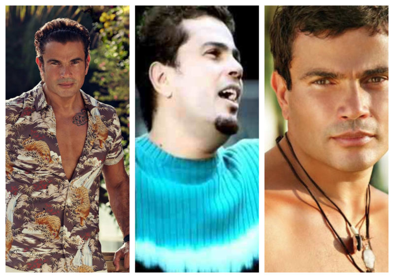 In Photos: A Look Back At Amr Diab's Style Evolution, From Spiky Red ...