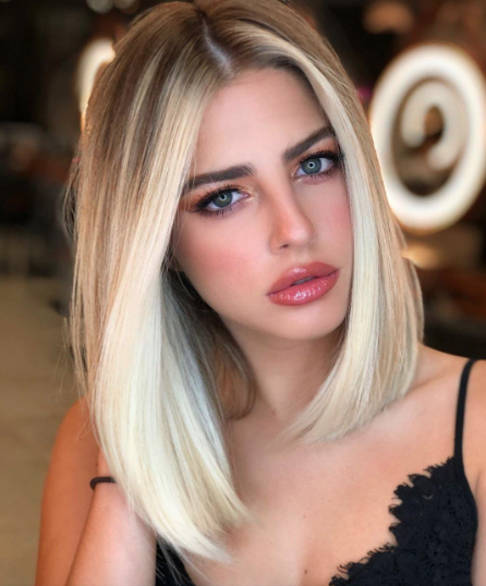 Mid length clearance straight hairstyles 2019