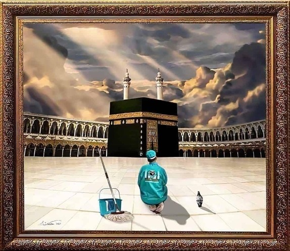 This Saudi Artist’s Iconic Painting Hauntingly Captures an Empty Grand ...