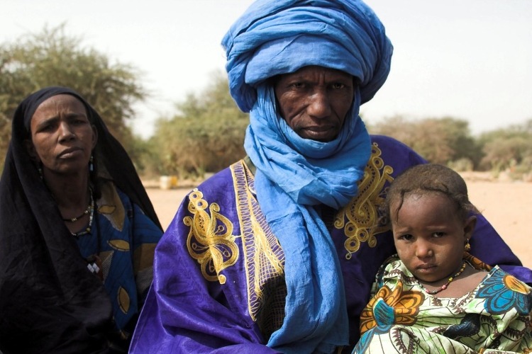 In Pictures: The African Tribe Where Women Rule and Men Are Veiled ...