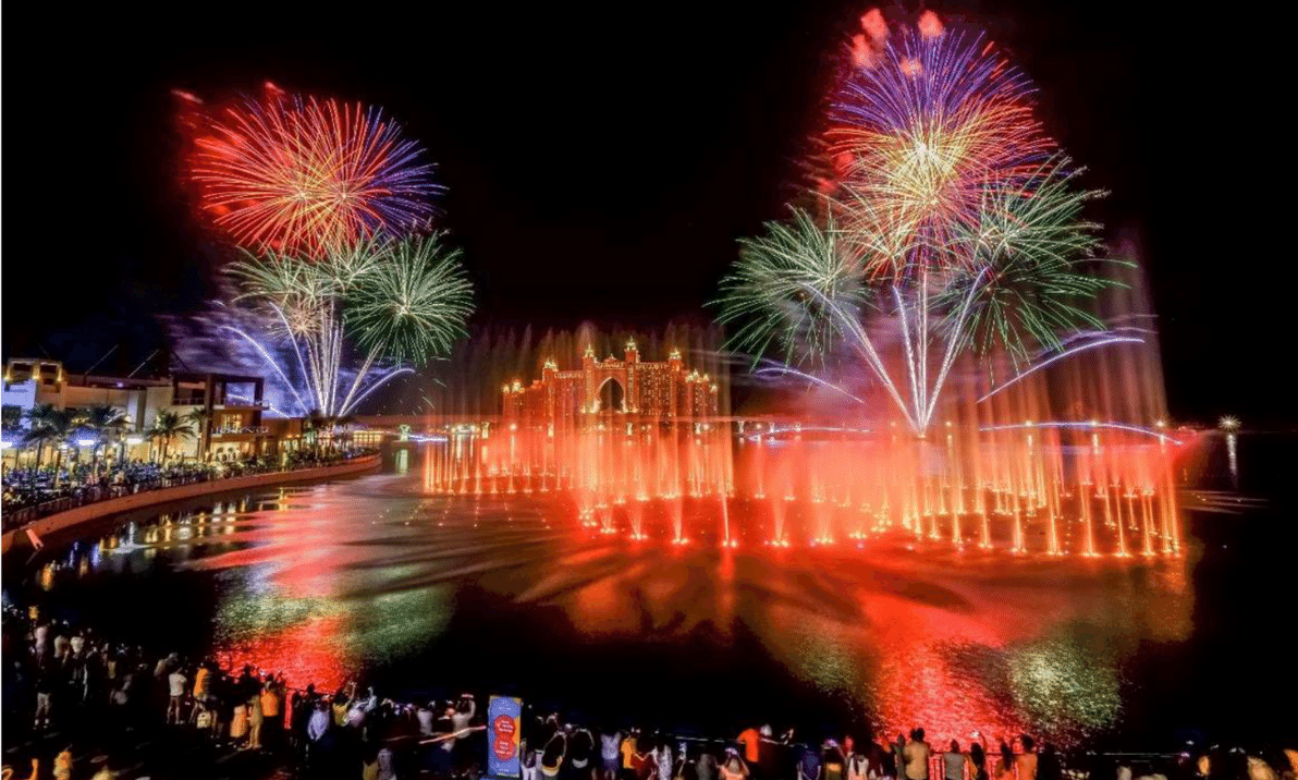 In Pictures: Dubai’s Dazzling Fireworks Display May Be the Biggest Ever ...