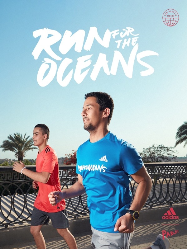 herfst Vlieger uit EGYPT TAKES ON ADIDAS' 'RUN FOR THE OCEANS' VIRTUAL RUN - Scoop Empire