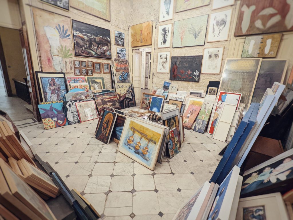 Access art gallery in downtown Cairo