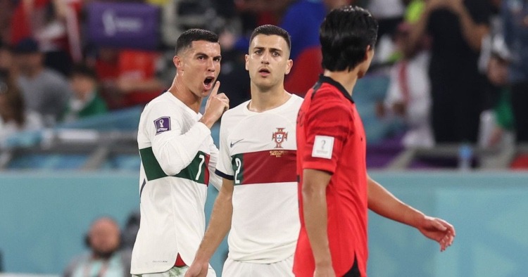 Cristiano Ronaldo exits in tears after Portugal's World Cup exit