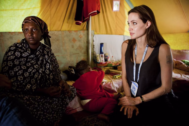 How Angelina Jolie Showed Up for the Middle East When Others Didn’t