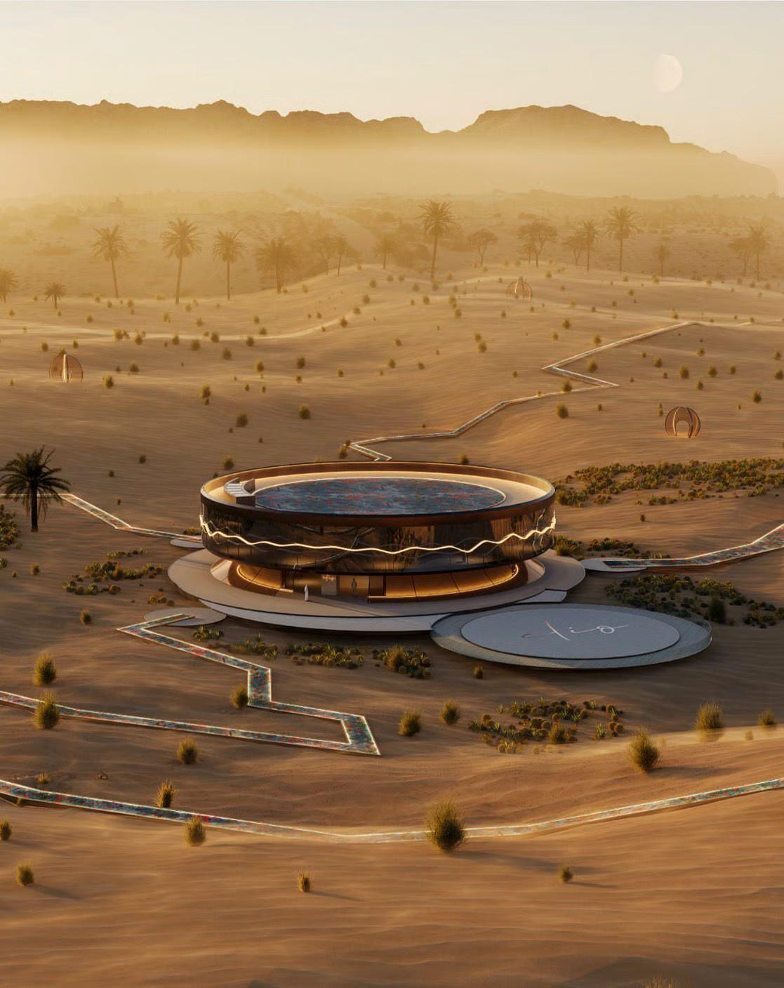 Dubai To Build 10Km Artwork in the Margham Desert