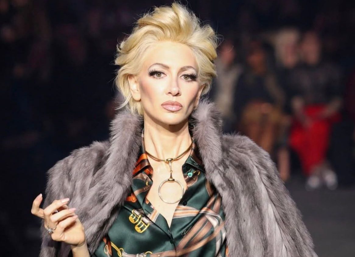 Egyptian-Lebanese Sabine Getty Makes Her Gucci Runway Debut 